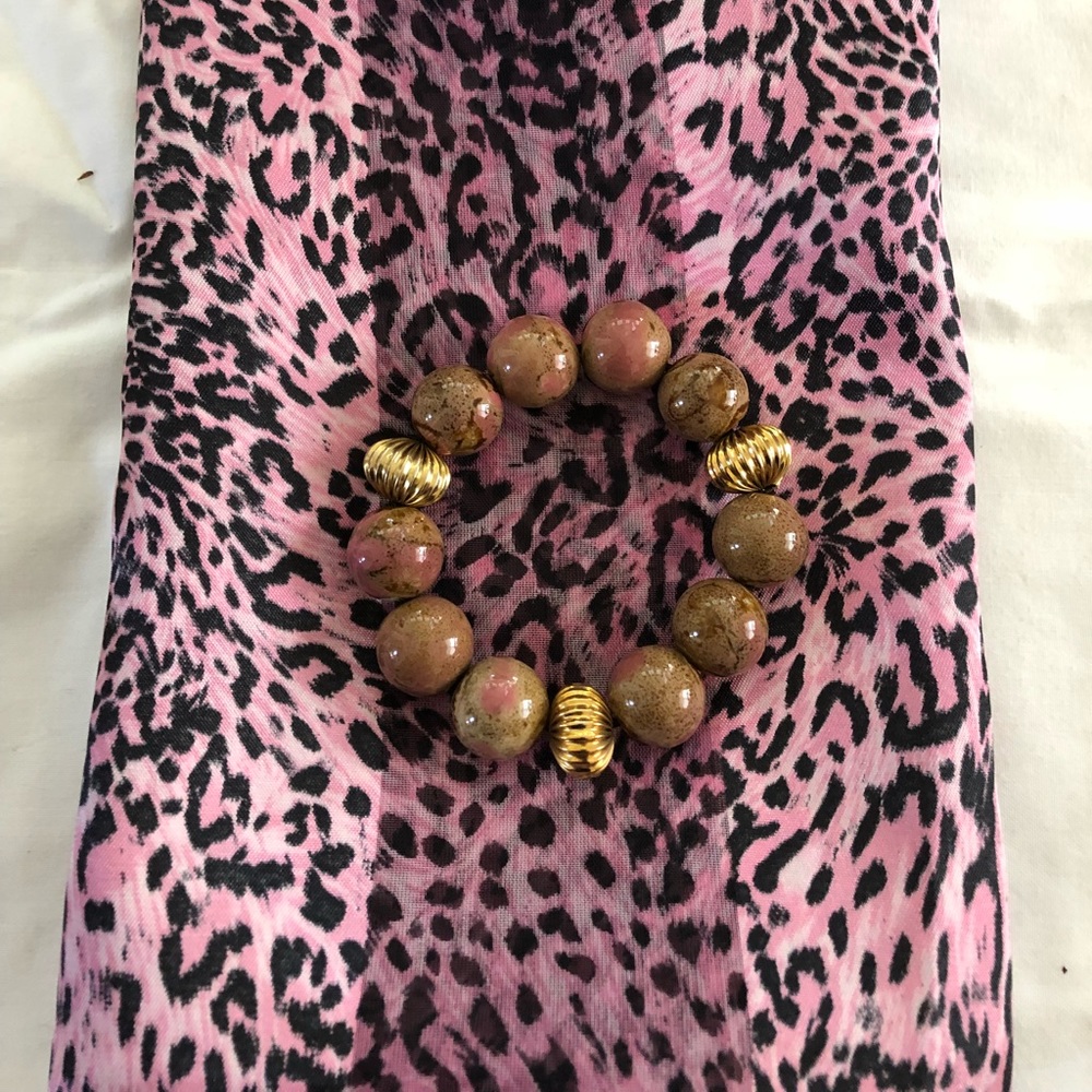 Bracelet and scarf